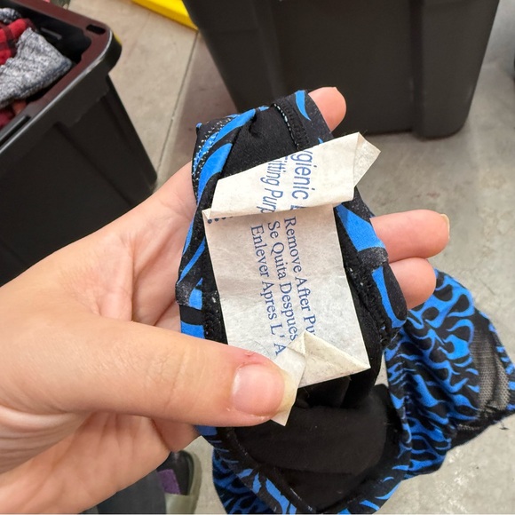 Hot Topic Blue Swim Bottom New Size Large - Picture 4 of 4